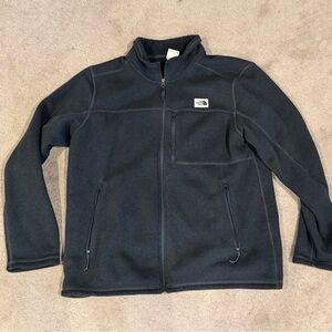 The North Face Men's Gray Fleece Jacket XL